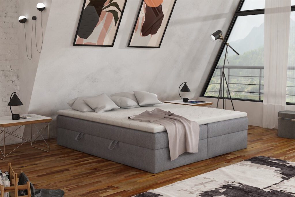 schlafzimmer mit dachschrägen einrichten