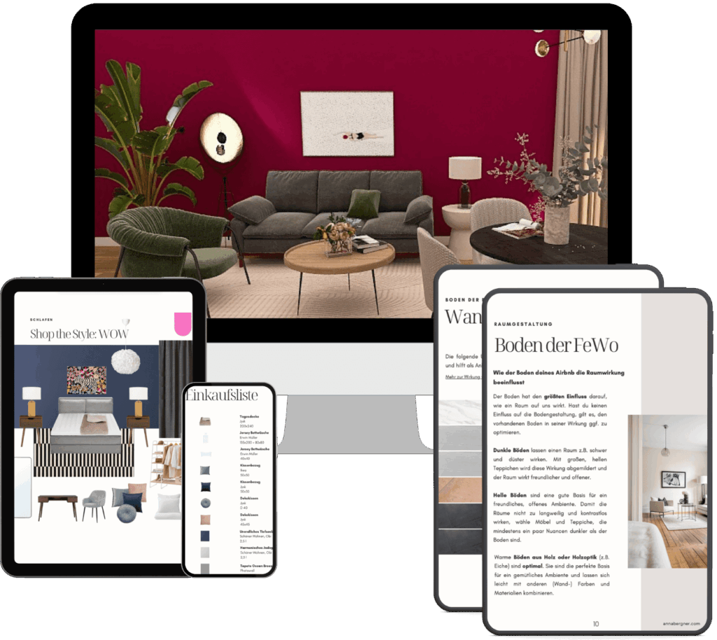 Ferienwohnung einrichten mit Konzept