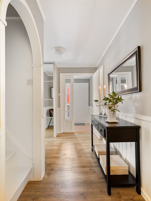 Flur in neutralen Farben