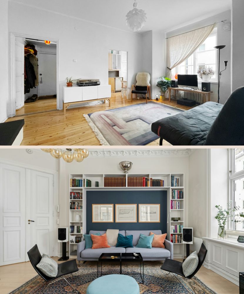 Fewo-Wohnzimmer mit Konzept einrichten und gestalten lassen