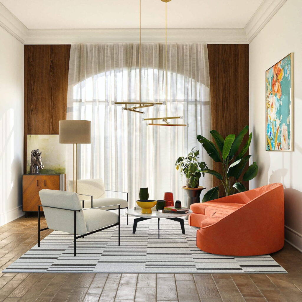 modernes wohnzimmer interior design