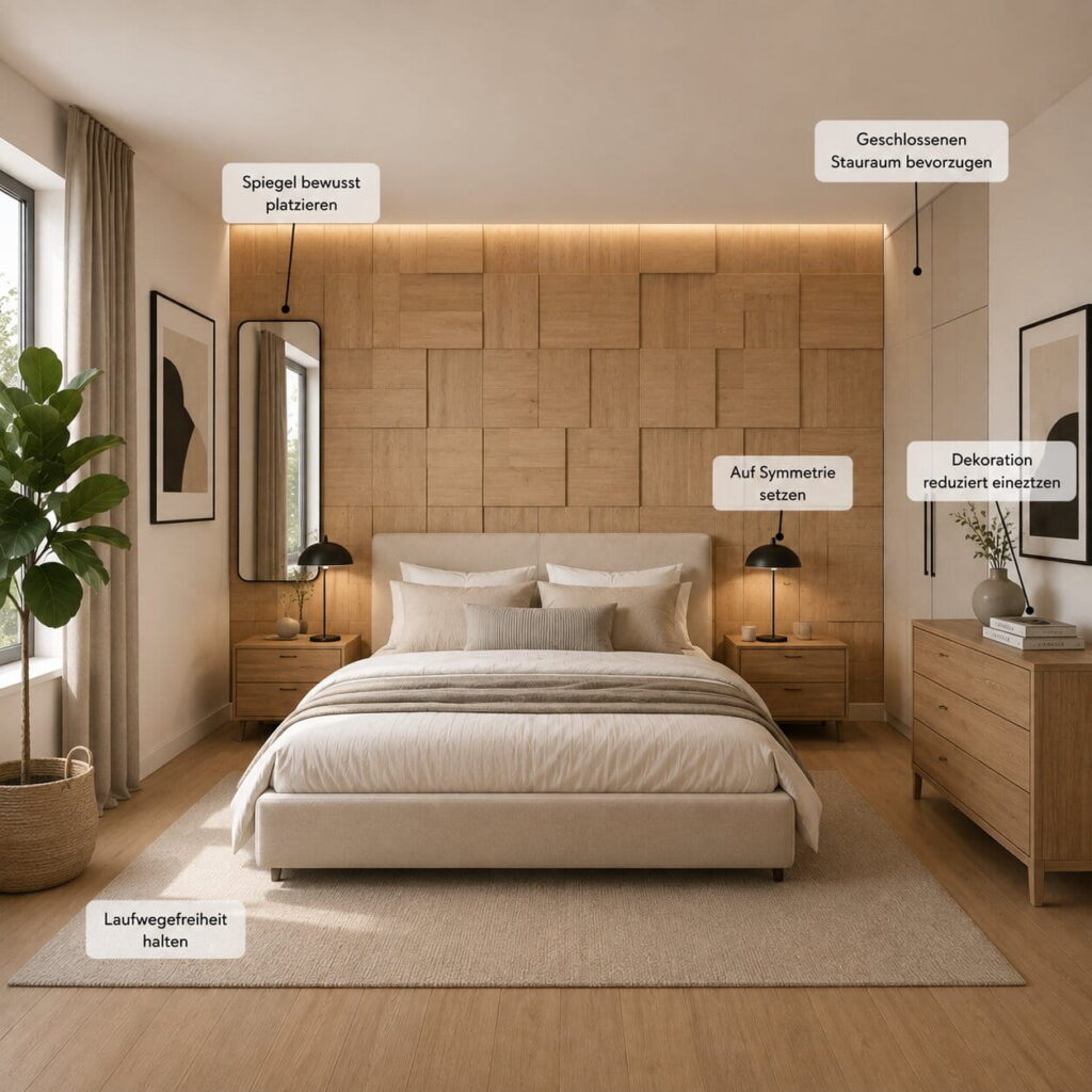 Schlafzimmer bewusst gesund und natürlich gestalten