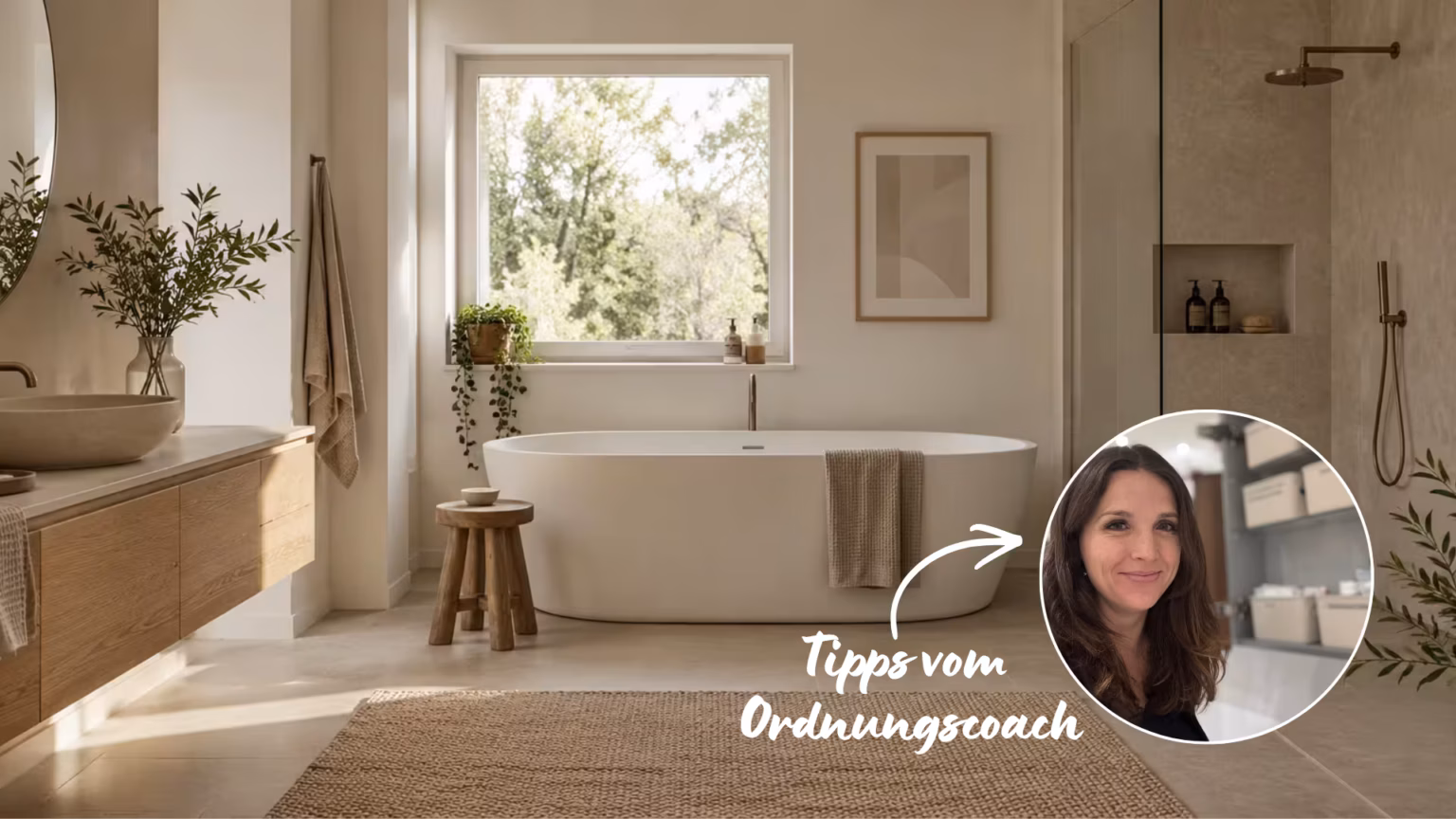 bad ordentlich einrichten