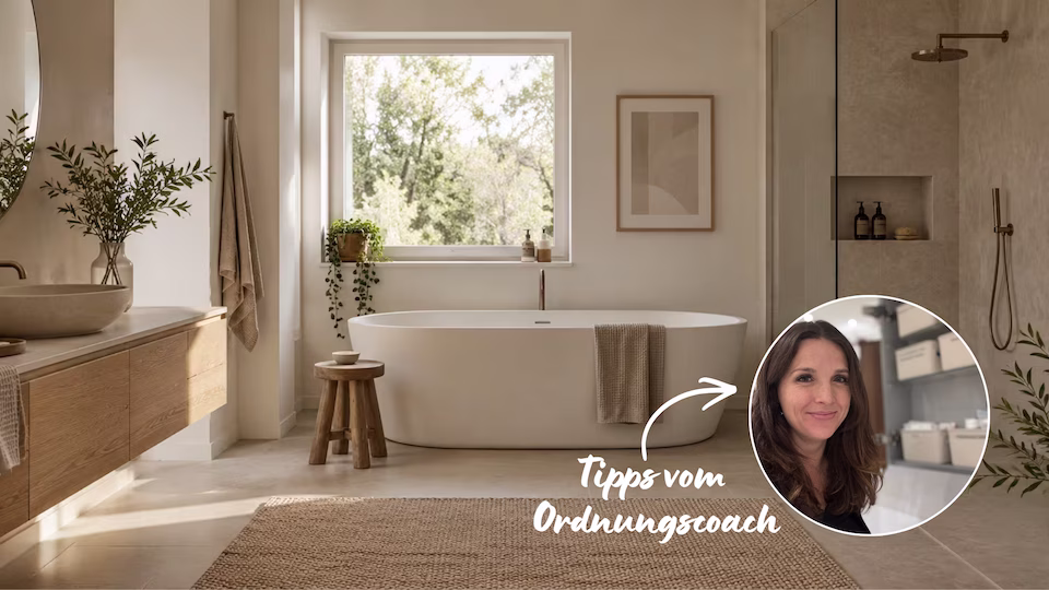 bad ordentlich einrichten